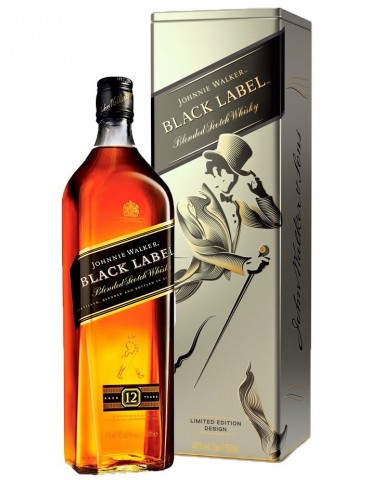 JOHNNIE WALKER BLACK LATA
