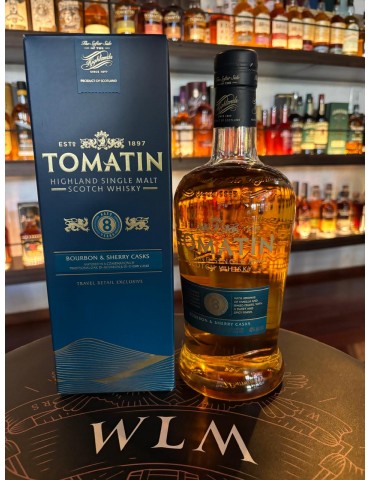 TOMATIN 8 BOURBON & SHERRY...